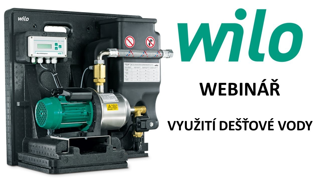 VYUŽITÍ DEŠŤOVÉ VODY - WEBINÁŘ