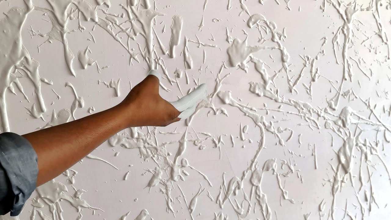 HAND MADE WALL TEXTURE PAINTING