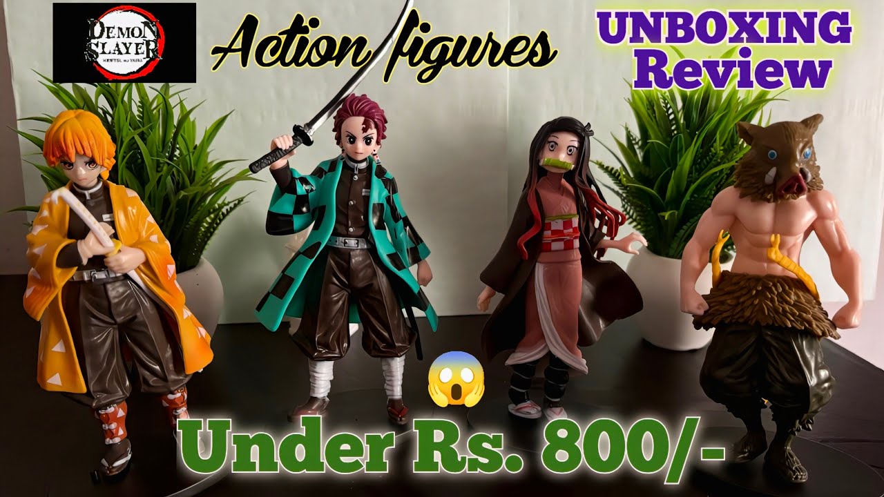Demon slayer Action Figures UNBOXING 🔥| Demon Slayer Action Figure | Infinity Castle Arc