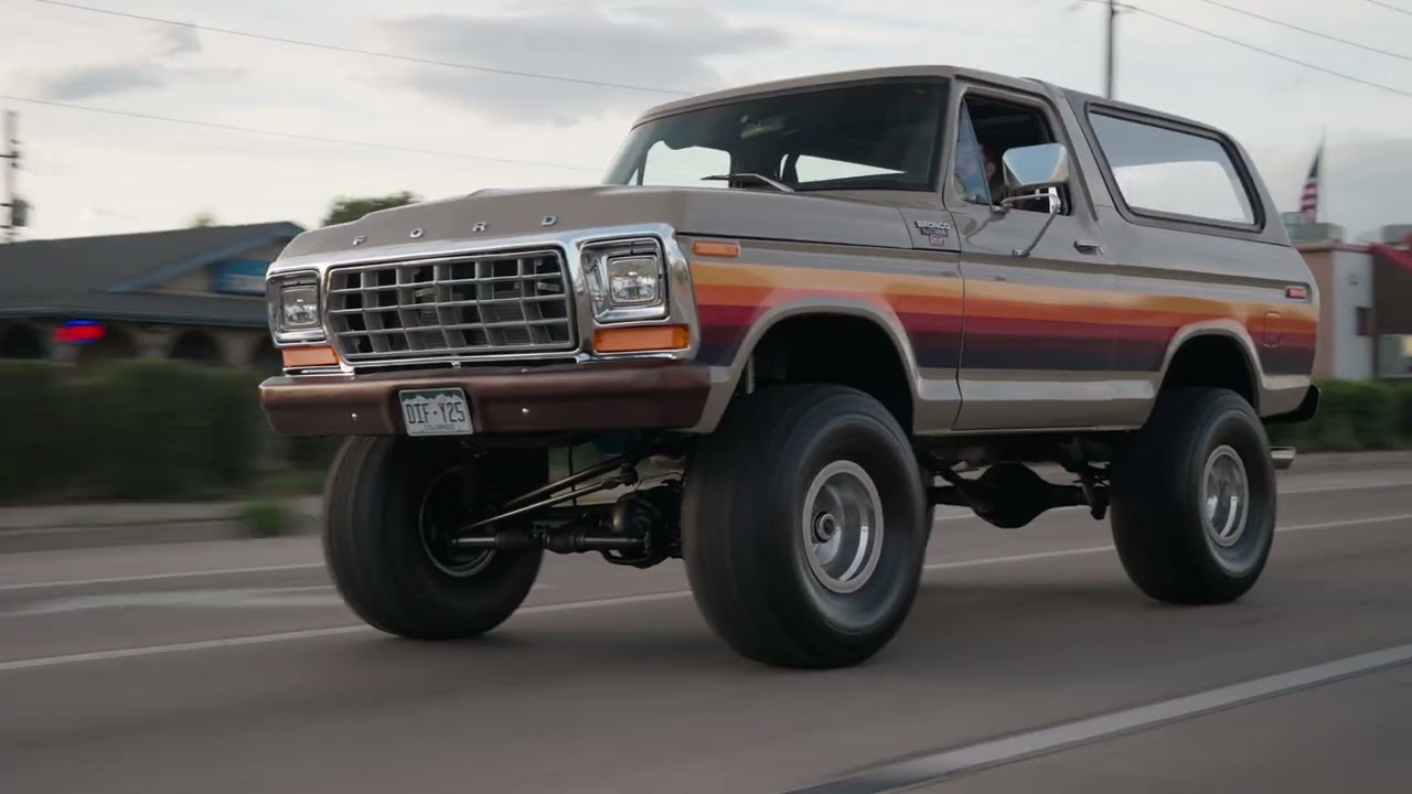 460-Powered 1978 Ford Bronco Ranger XLT - Cinematic