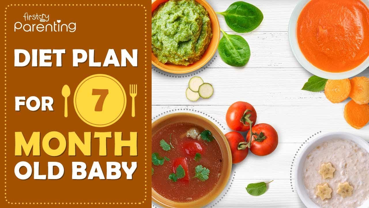 Diet Plan for a 7-Month-Old Baby
