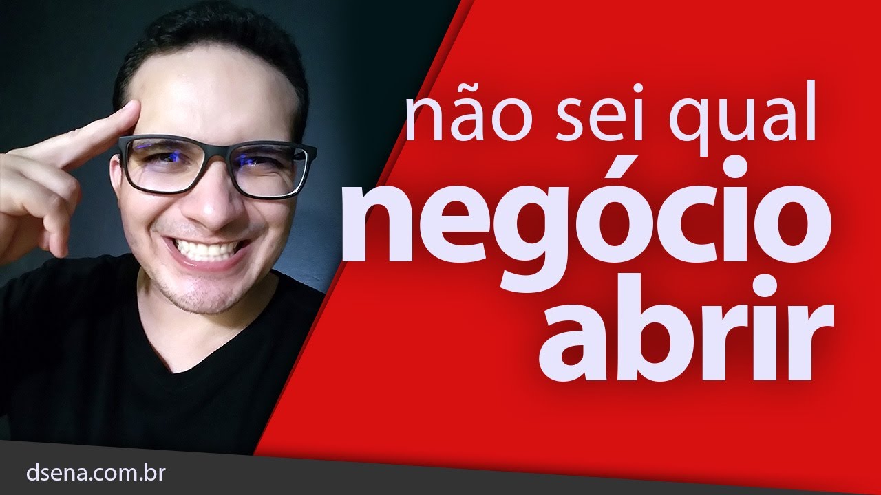 QUERO ABRIR MEU PRÓPRIO NEGÓCIO MAS NÃO SEI O QUE | Thiago de Sena