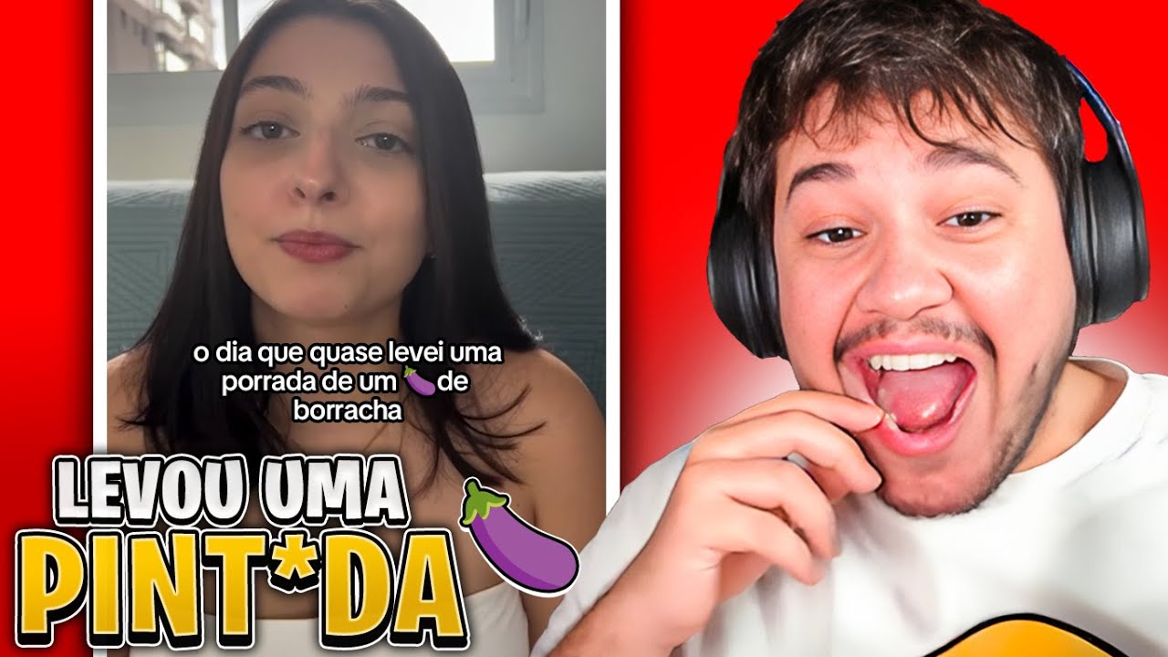 ELA FOI GOLPEADA POR UM BRINQUEDINHO DE BORRACHA ( ͡° ͜ʖ ͡°)