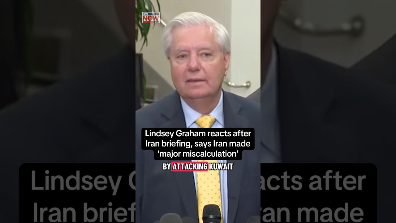 Lindsey Graham says Iran made &lsquo;major miscalculation&rsquo;