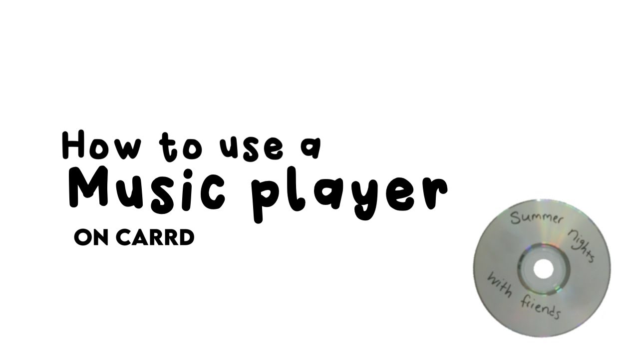 how to use music players on carrd! (2023 updated vers in comments)
