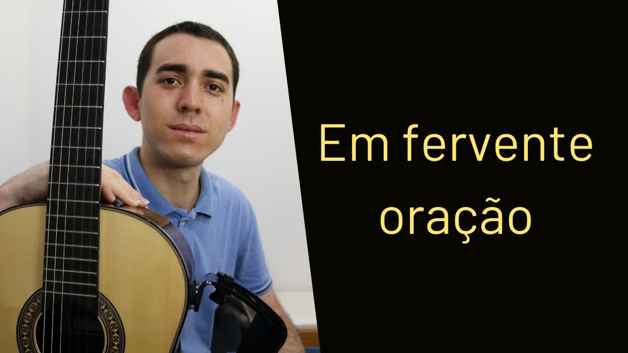 VIOLÃO CLÁSSICO GOSPEL || Em fervente oração | Harpa Cristã nº 577