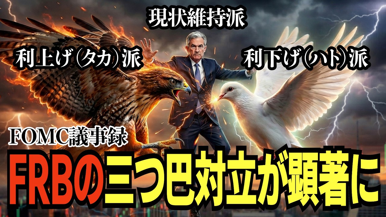 FRBは“金利据え置き”でも内部は割れていた｜2026年1月FOMC議事要旨を深掘り