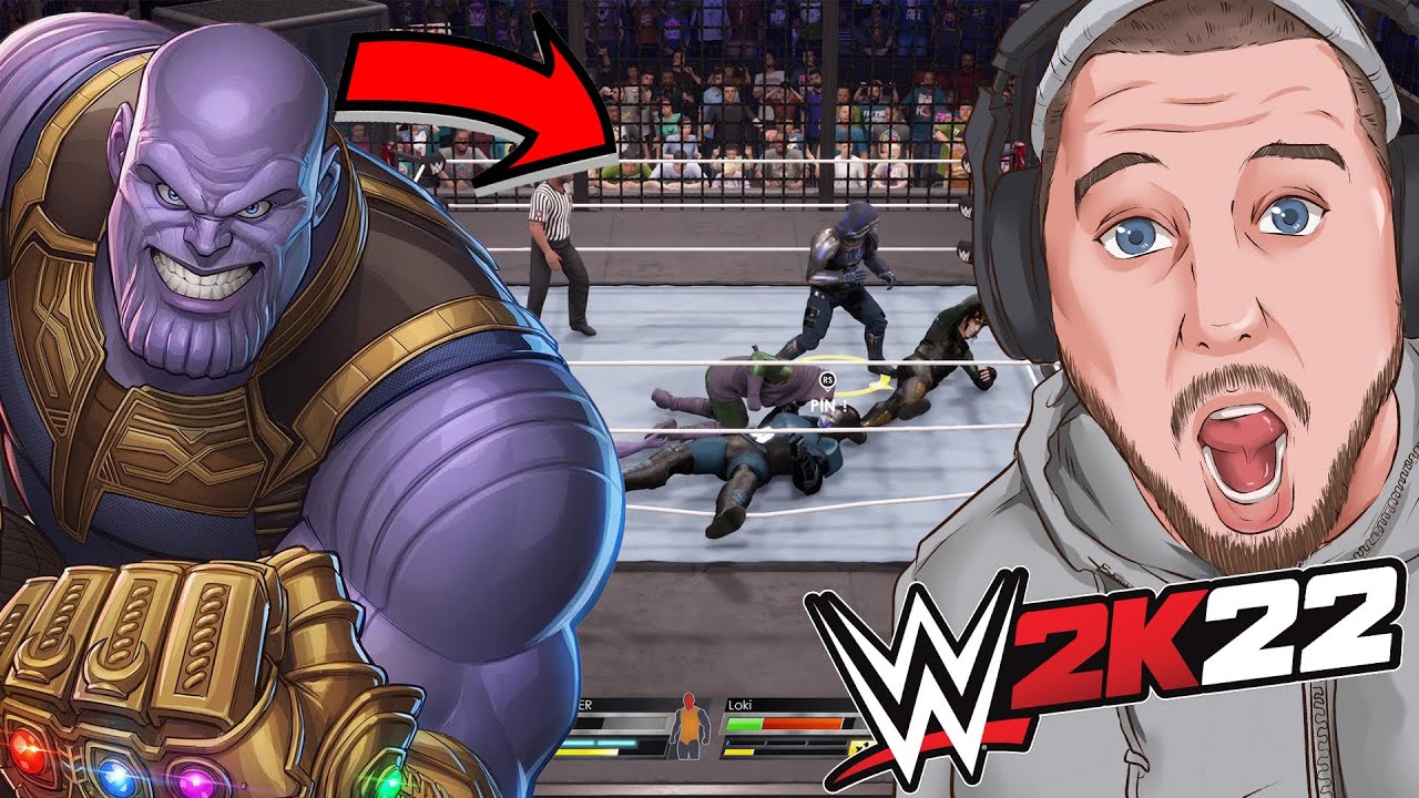 WWE 2K22 Marvel Villains Elimination Chamber