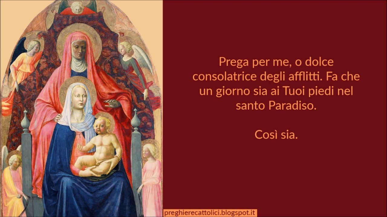 Supplica a Sant'Anna per ottenere qualunque grazia