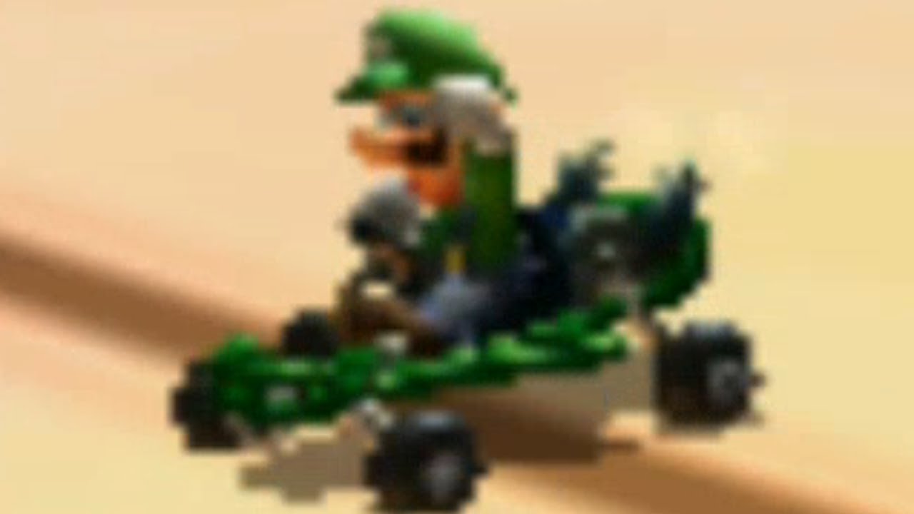 Mario Kart 7 - 150cc Flower Cup (Luigi Gameplay)
