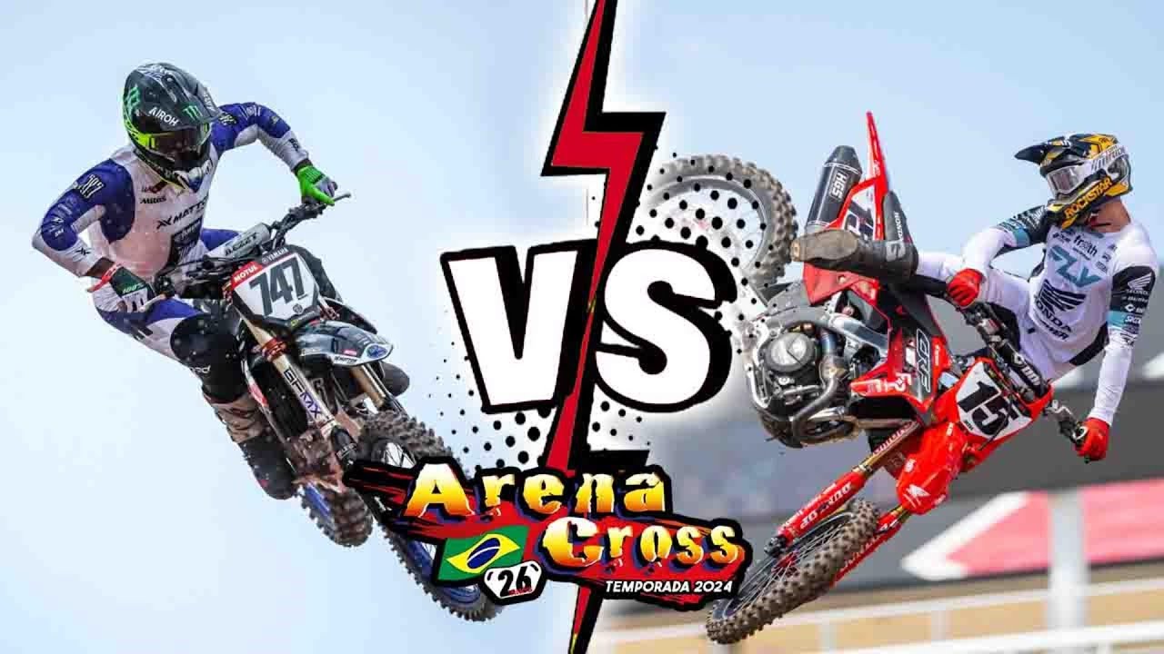 Dean Wilson VS Hugo Basaula - DUELO 1X1 - Arena Cross Brasil 2024 - 2a Etapa - Jundiaí / SP