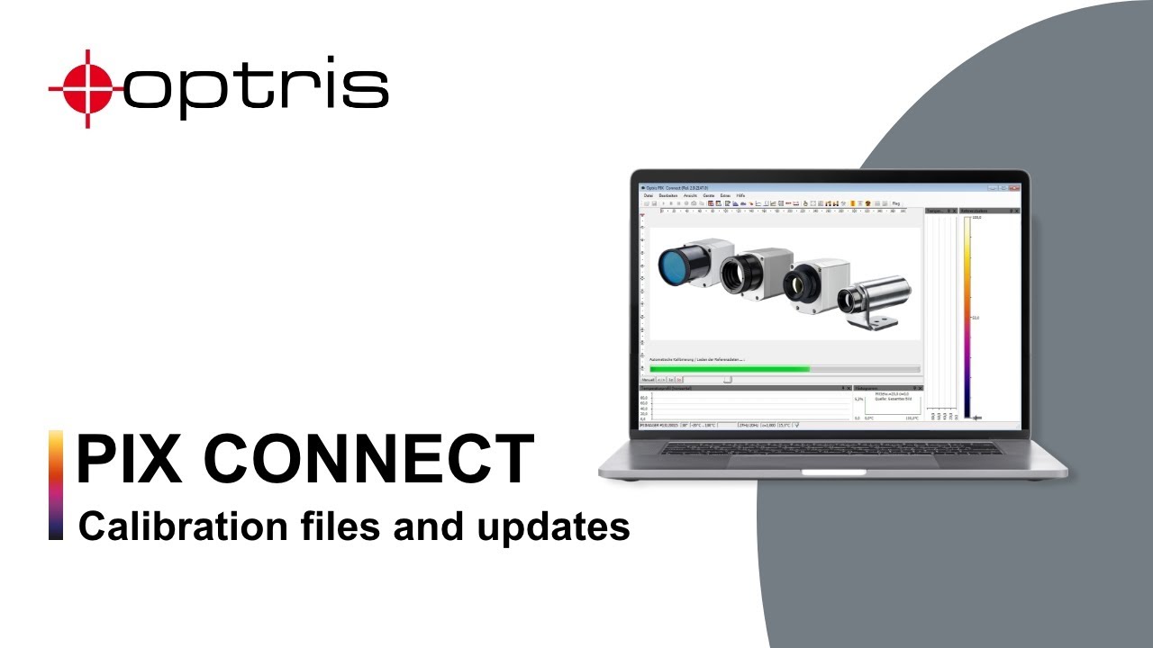 Optris PIX Connect: How to Install Calibration Files & Firmware Updates