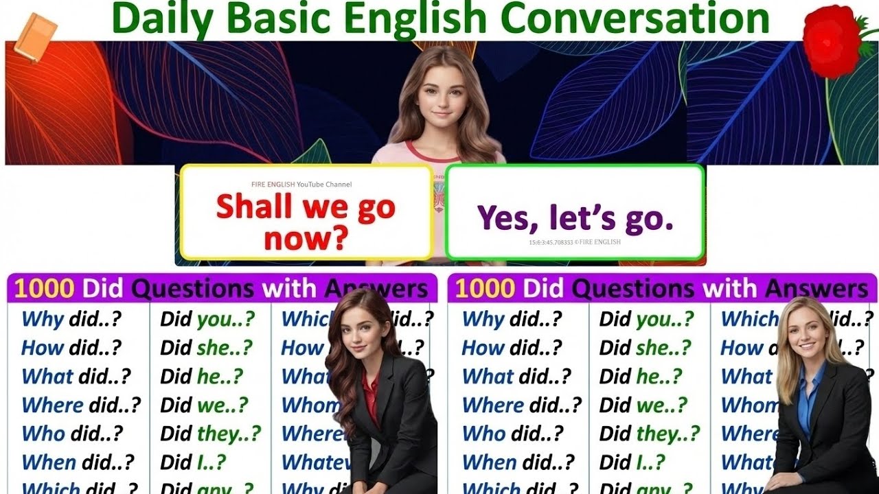 💯Daily English Conversations | Learn English | English Speaking Practice for Beginners