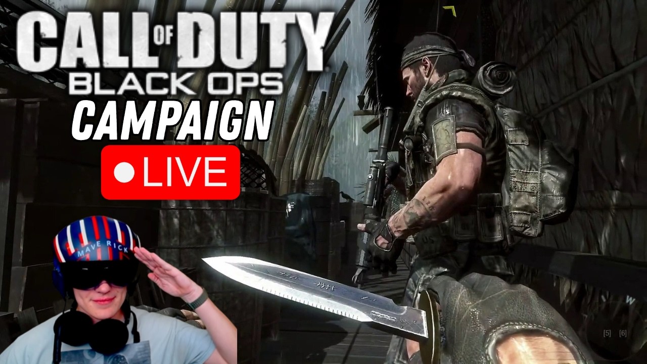Carl on Duty | Ночная кампания Black Ops 1, часть 3 В ЭФИРЕ 🔴