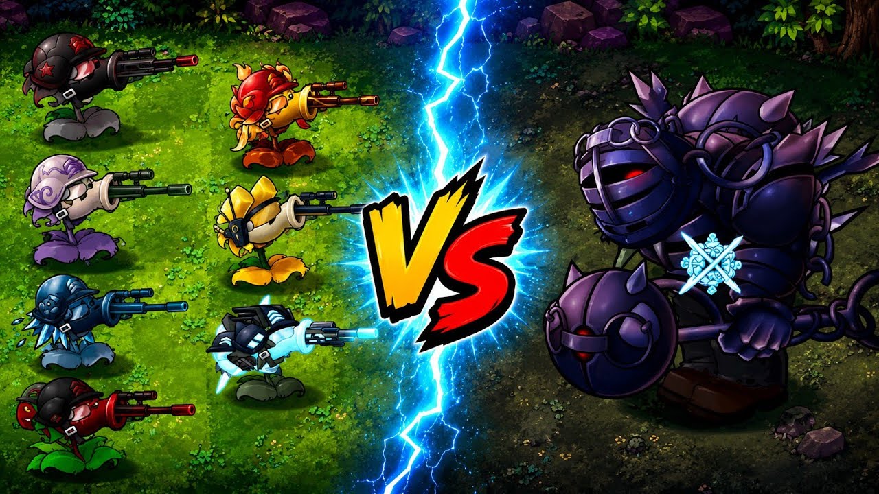PVZ Fusion | Who is the best Snipea ? #gaming #gameplay #games #funny #pvzmobile