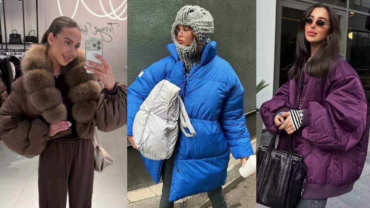 Пуховики 2026: Что носят этой зимой? Главные силуэты,длины и цвета сезона