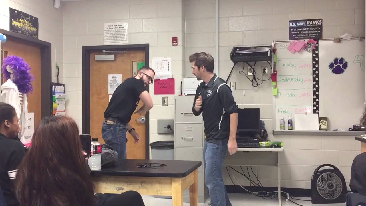 Secret Teacher Handshake