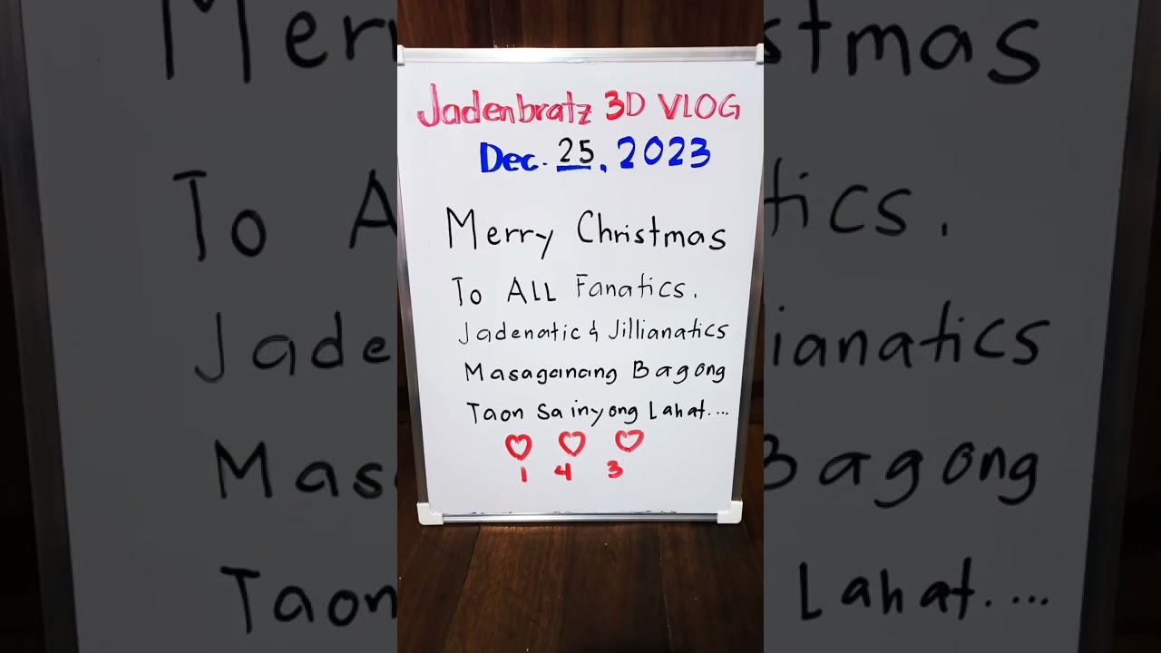 Merry Christmas to all Avid Viewers...godbless us all..