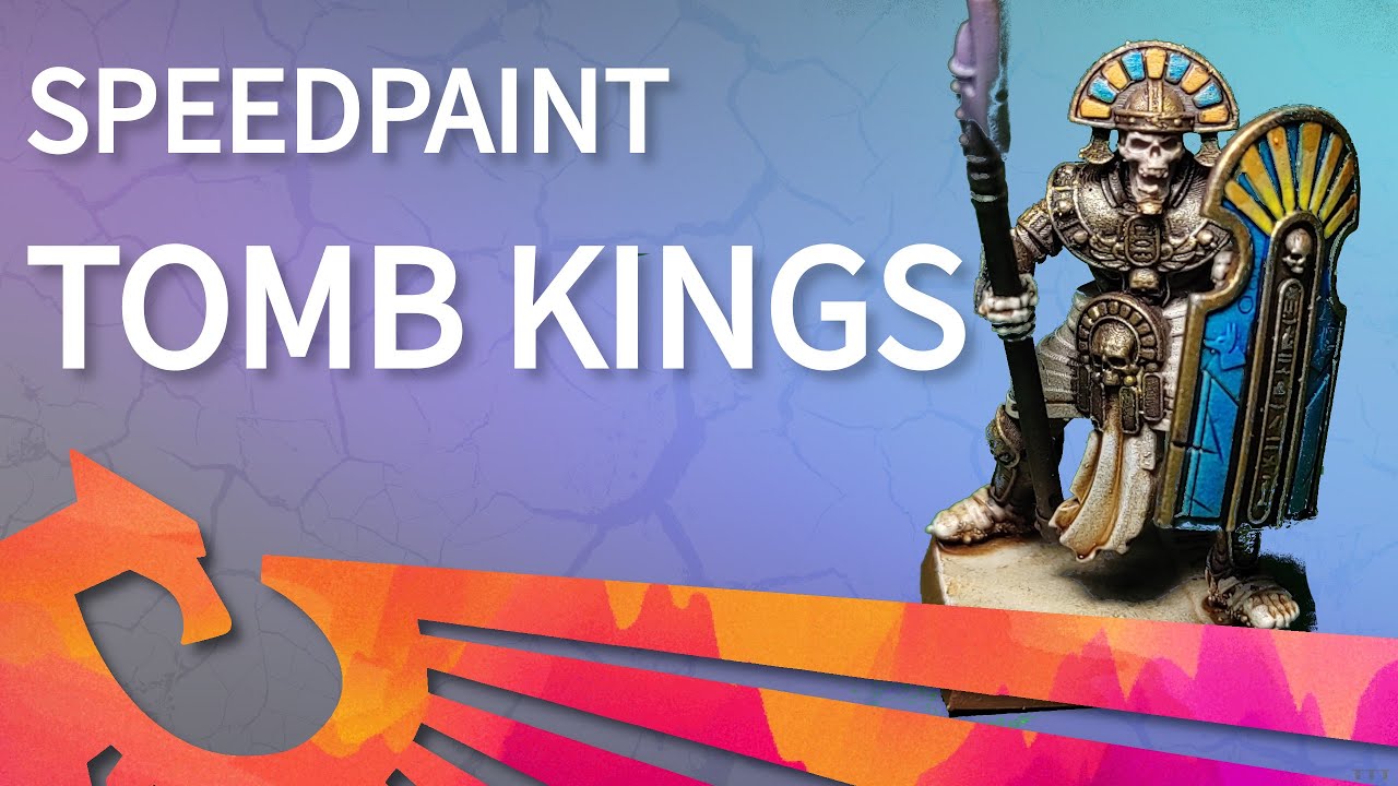 TOMB KINGS Speedpaint - [TUTORIAL]
