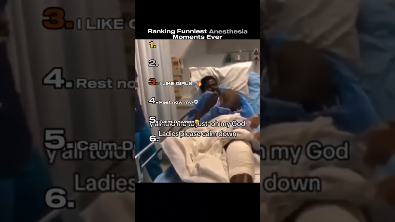 Funny anesthesia moment's 🥹 #funny #anesthesia #tiktok #comedy