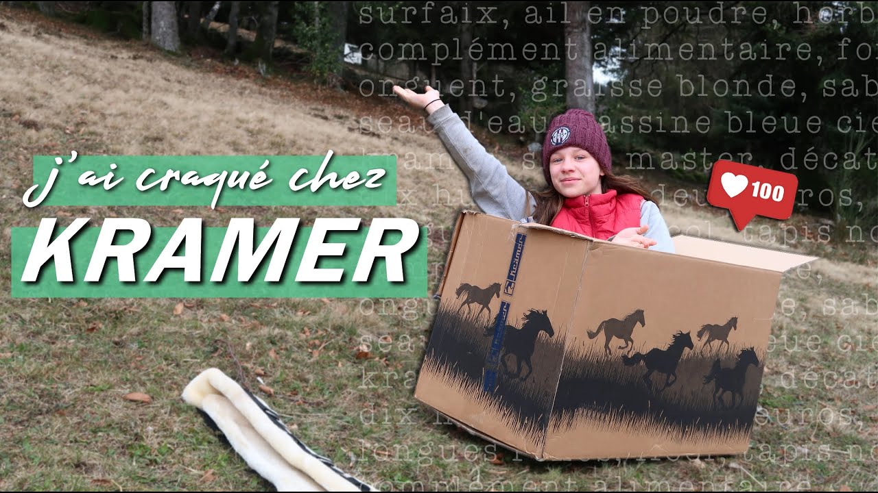Haul KRAMER : des achats utiles pour ma JUMENT, mes ÂNES et les VACHES