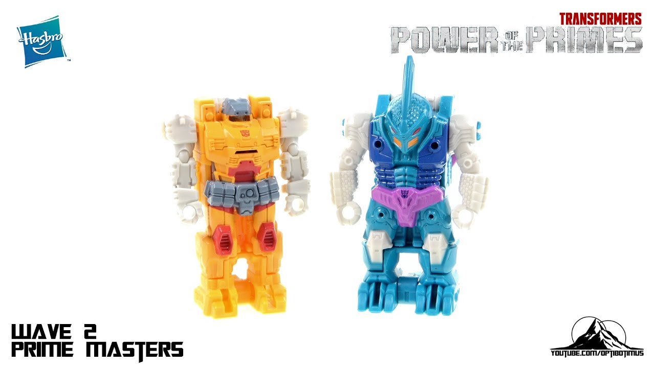 Optibotimus Reviews: Transformers Power of the Primes ALPHA TRION AND ALCHEMIST PRIME