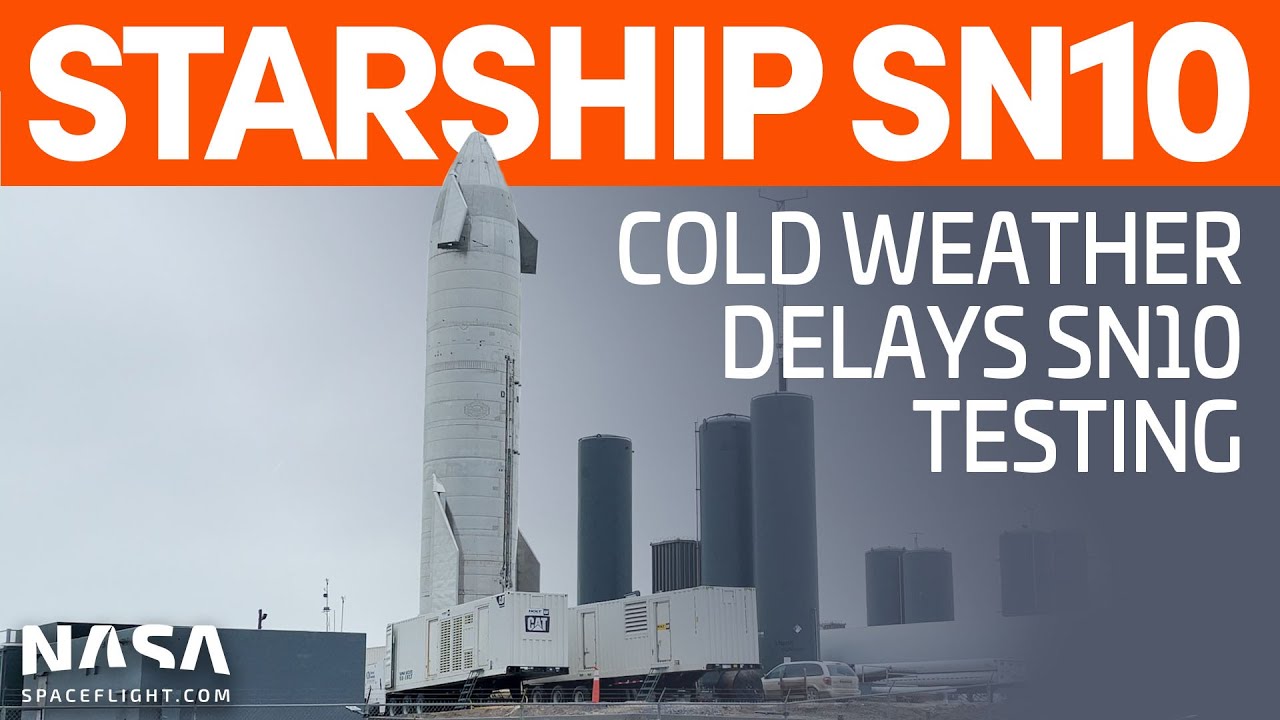 SpaceX Boca Chica - Drive past of Starship facilities as teams make progress despite poor weather