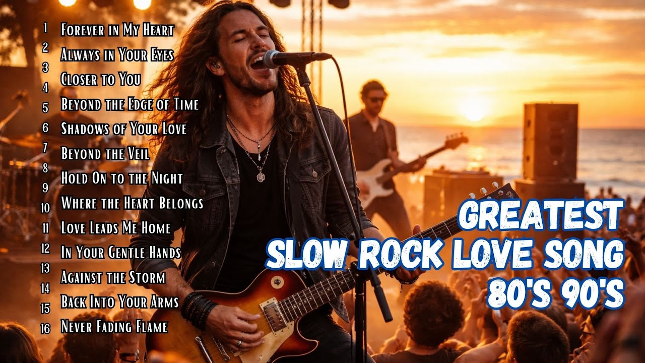 80s 90s Soft Rock Love Songs 🎸Greatest Hits Rock Ballads Collections 2026