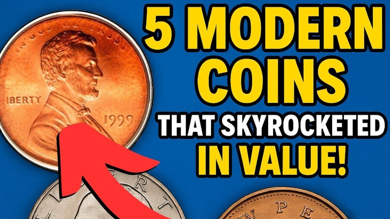 Pocket Change to Treasure: 5 Modern Coins That Skyrocketed in Value!