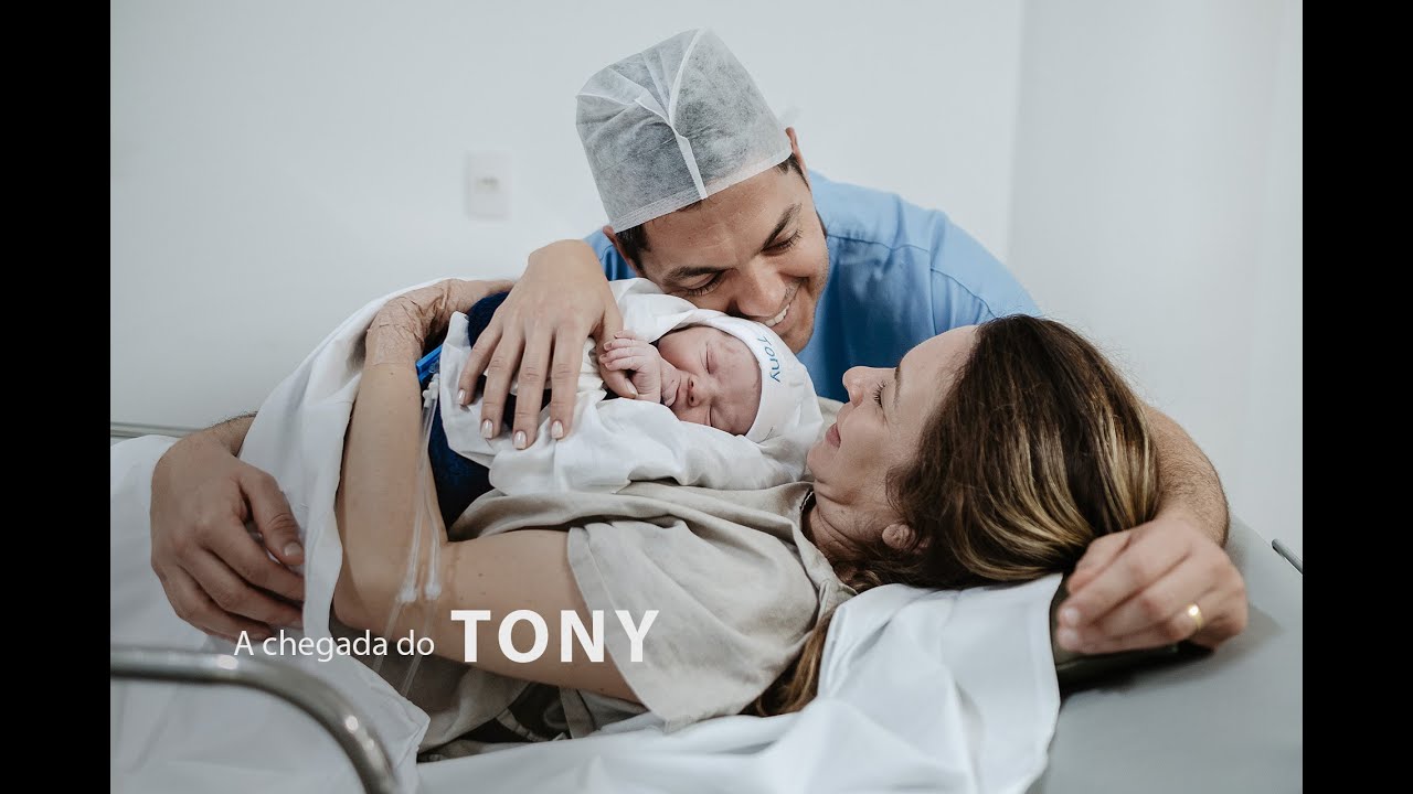 A chegada do Tony | Nascimento Ces&aacute;rea Humanizada | Ilha Maternidade | Florian&oacute;polis