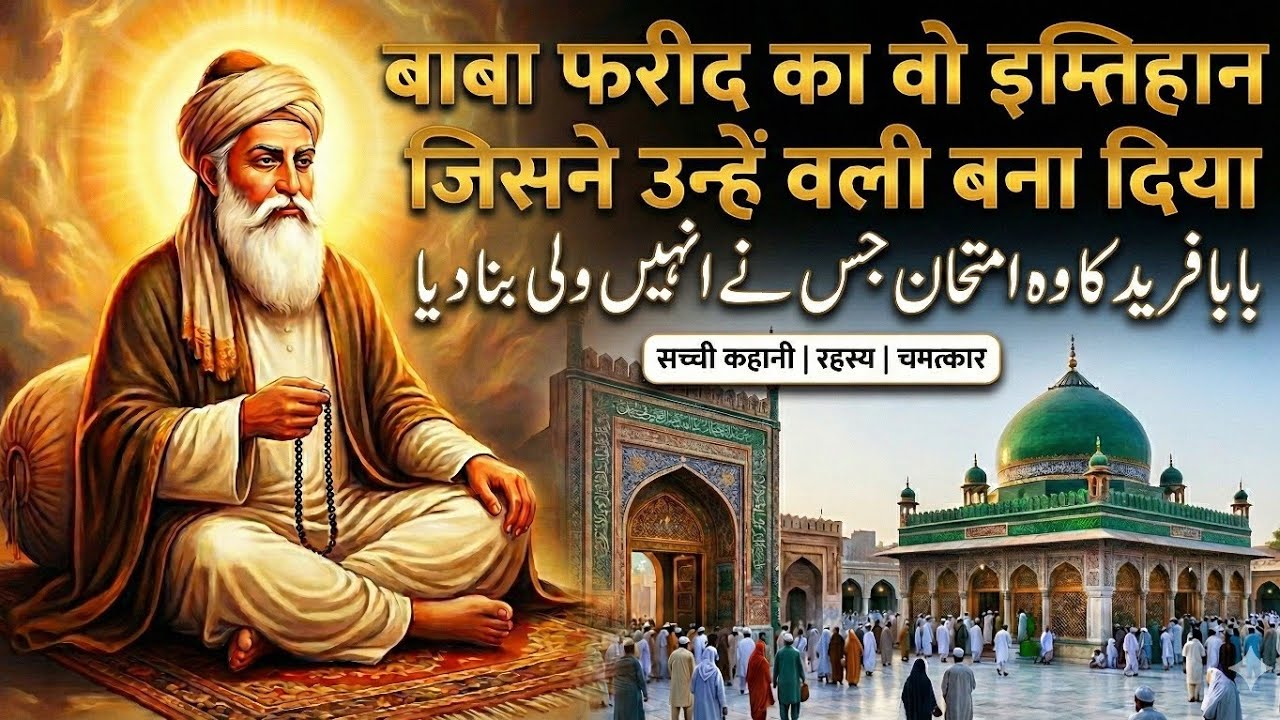 Hazrat Baba Farid ka Woh Imtihaan… Jisne Unhein Wali Bana Diya | Dil Hila Dene Wali Dastan