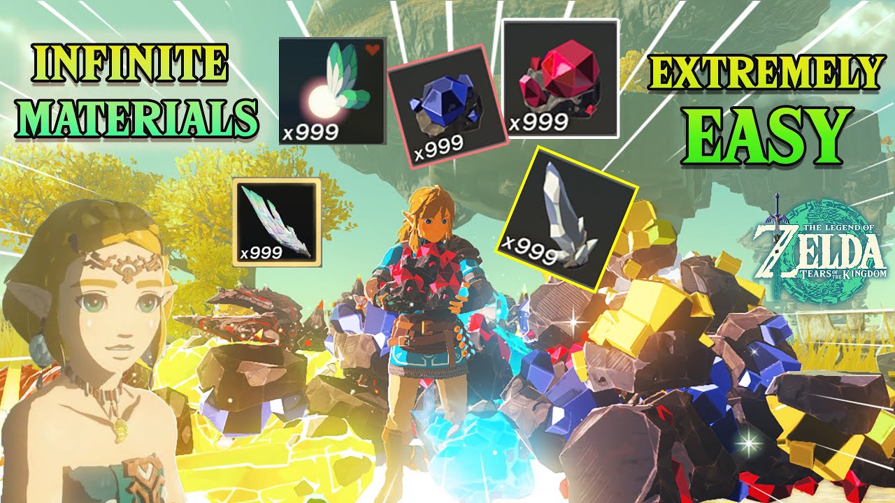 TOP 5 EASIEST item DUPLICATION GLITCHES in Tears of The Kingdom!!! | Every Version!!!
