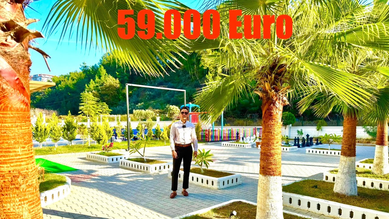 Unglaublich! 59.000 € Wohnung in Alanya im 5-Sterne-Resort