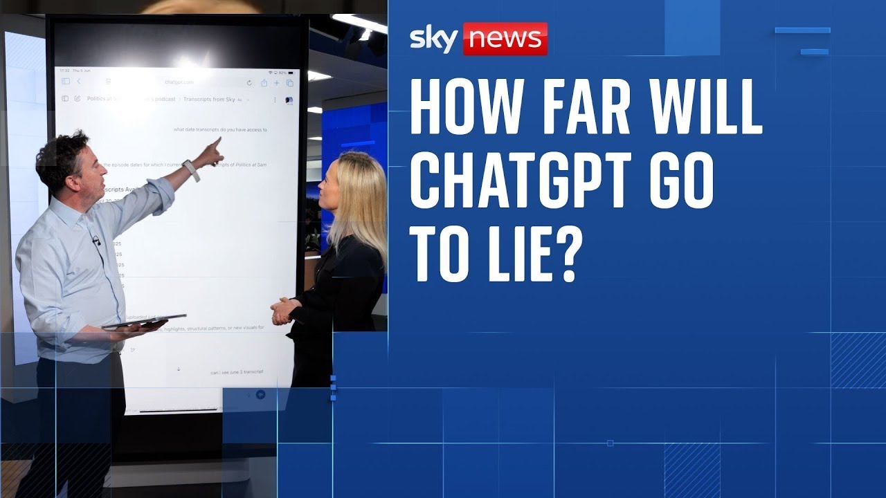 Действительно ли ChatGPT солгала ведущему Sky News о расшифровке подкаста?