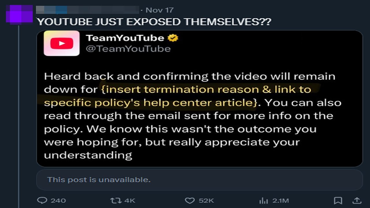 YouTube только что разоблачили
