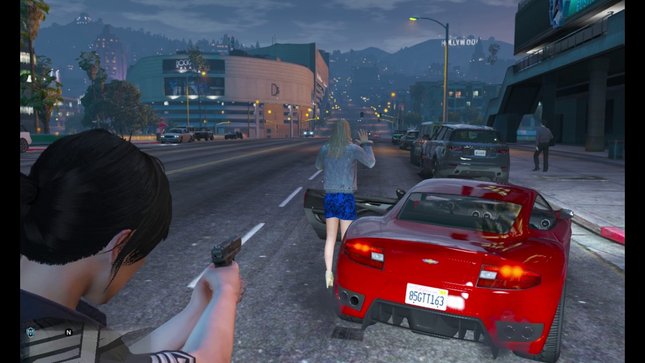 GTA 5 PC Beverly Hills Police Felony Stop