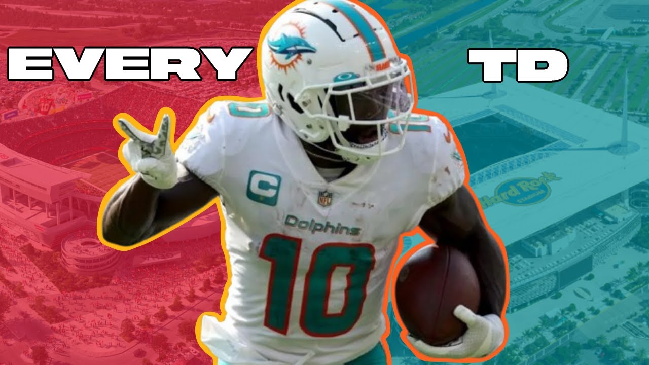 Every Tyreek Hill Touchdown (2016-2022)