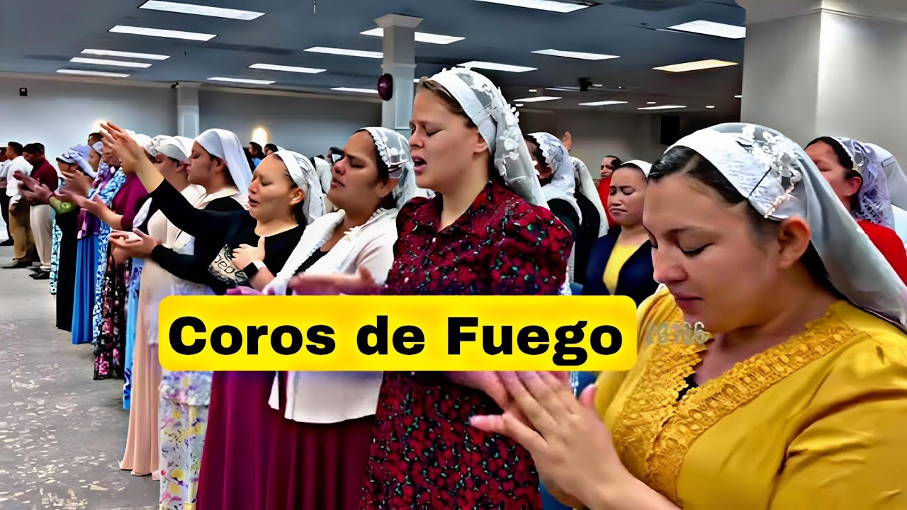 🔥SE MUEVE LA MANO DE DIOS Coros Pentecostales de Fuego 