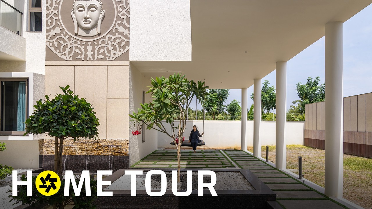 Inside a 13,000 sq. ft. Luxury Home in Erode Designed Around the Central Courtyard! (House Tour)