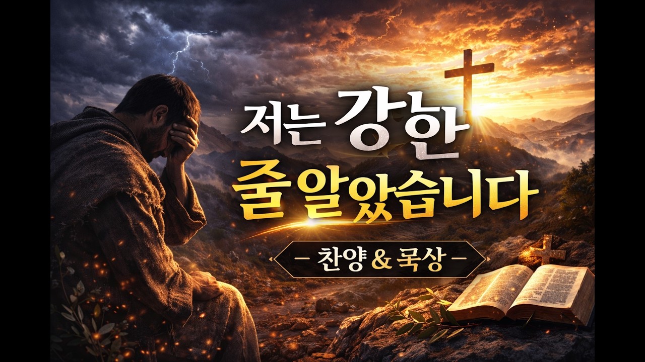 저는 강한 줄 알았습니다… 결국 저는 아니었습니다