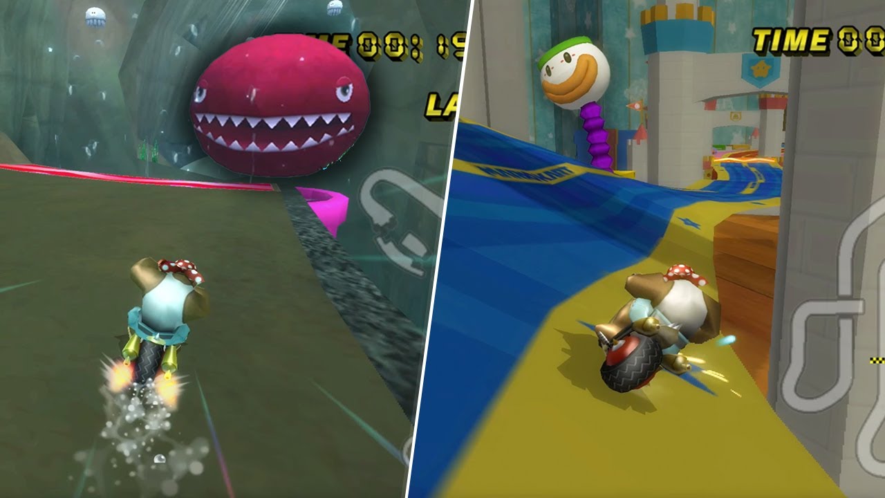 Mario Kart 8 Tracks Recreated In Mario Kart Wii
