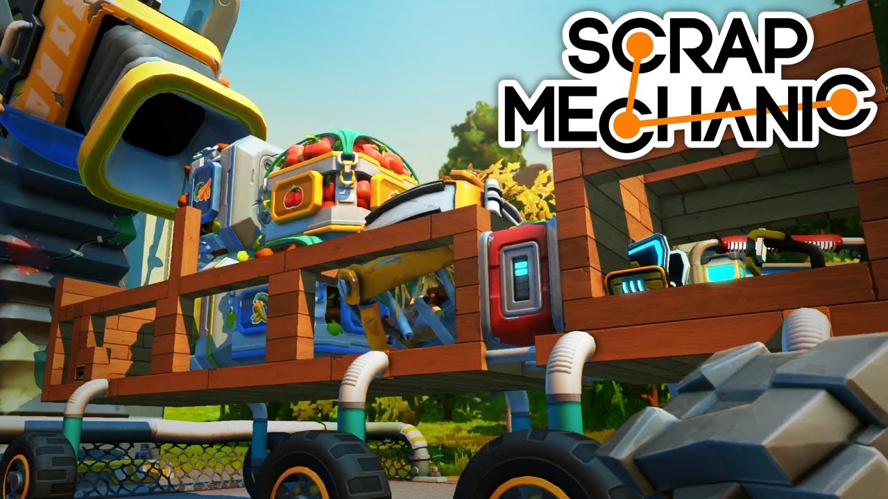 TRADE TRANSPORT UPGRADE - Scrap Mechanic Early Access Ep39