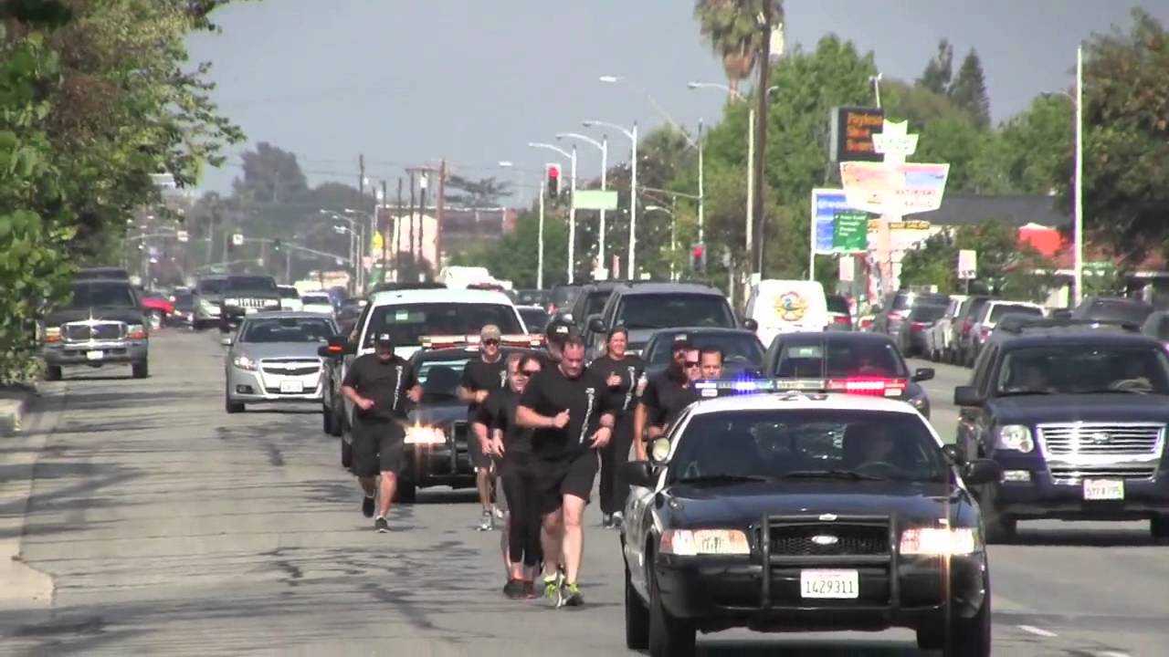 2015 Special Olympics Torch Run by Azusa Police Department