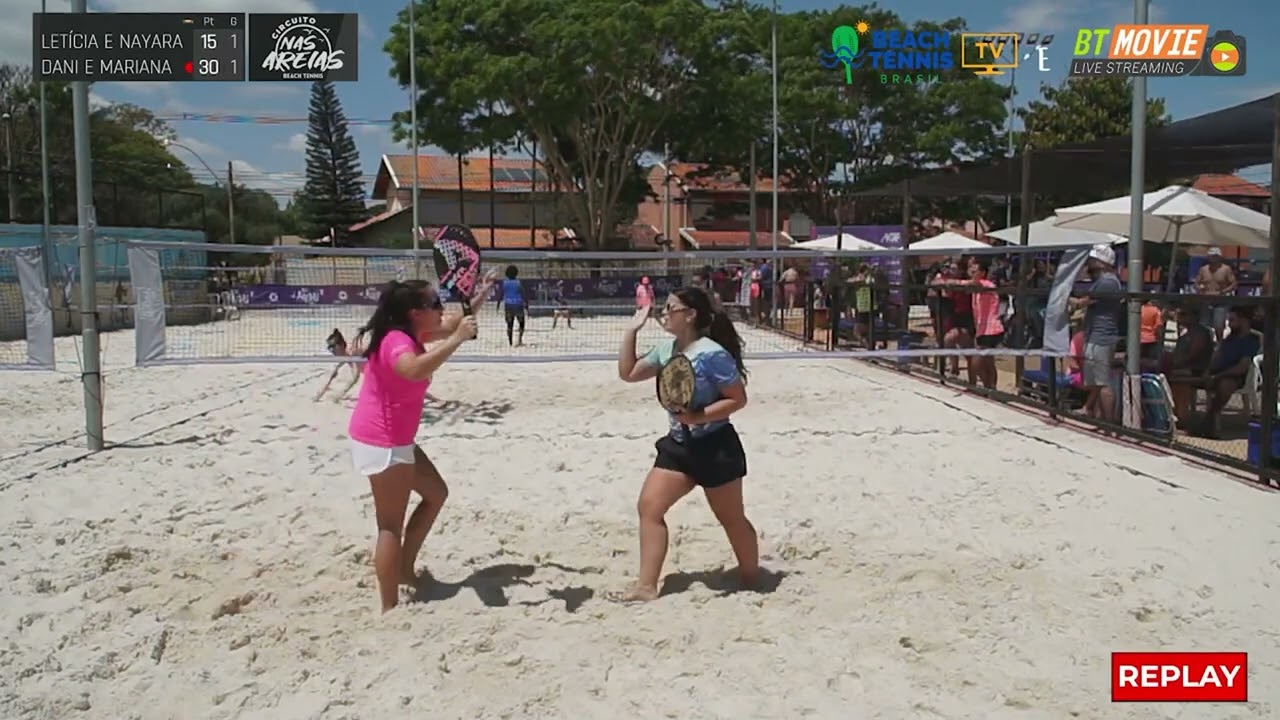 Circuito Nas Areias de Beach Tennis - FINAL FEMININA CAT C