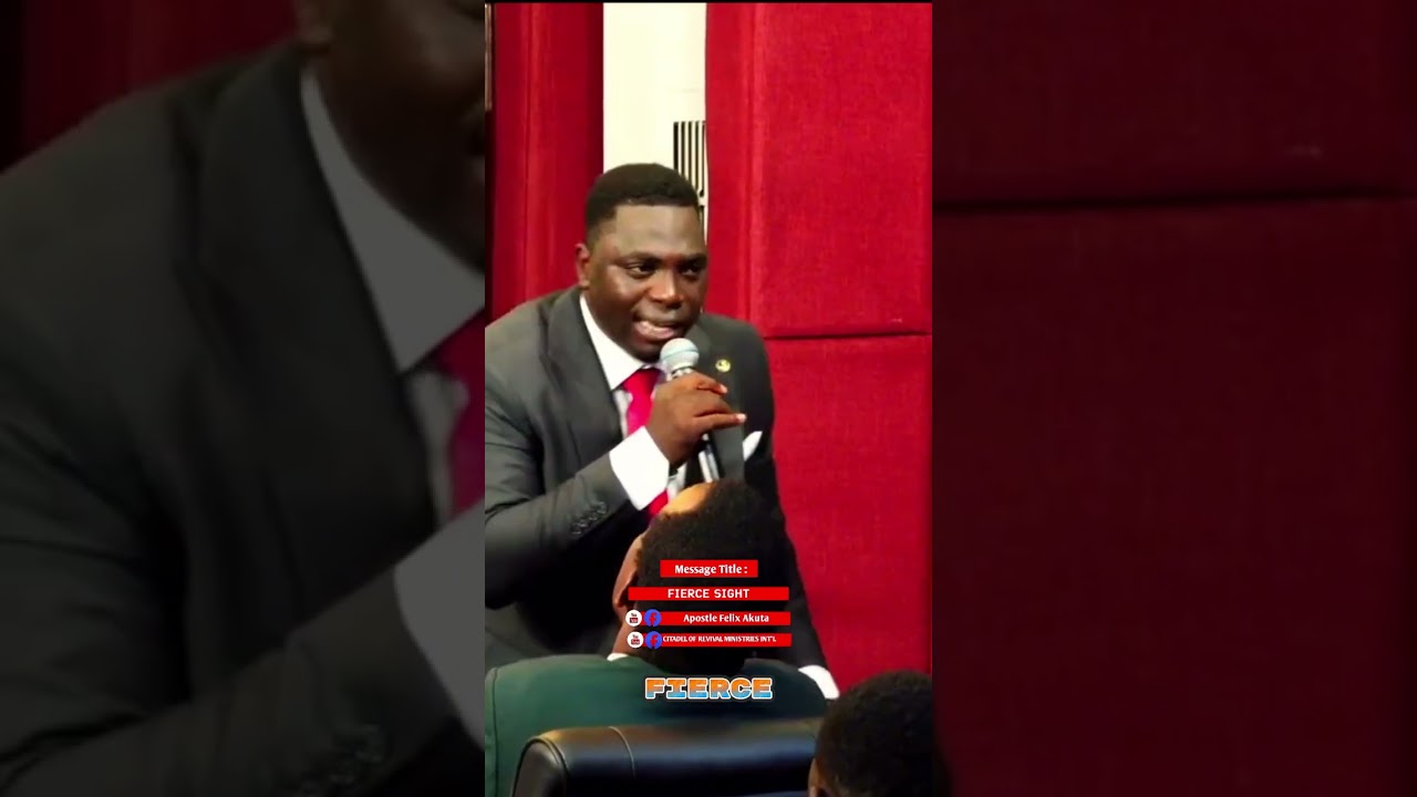 NO ONE CAN STOP A MAN FROM FIERCE SIGHT || Apostle Felix Akuta 