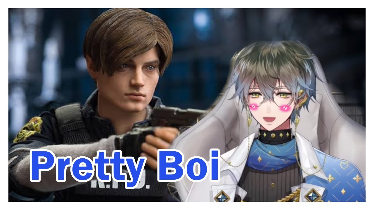 Ike Eveland is a Leon Simp🥰 (RE 2) [Ike Eveland/Nijisanji EN]