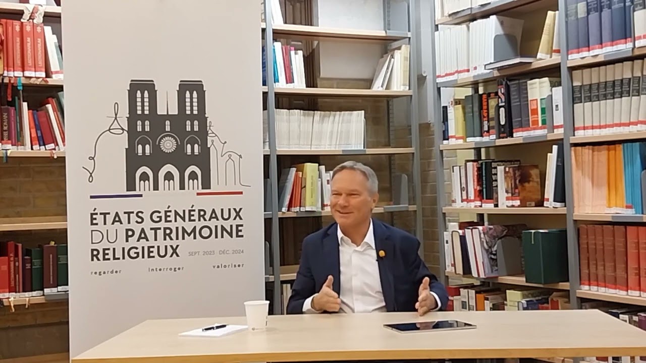 L'audition de Jean-Pierre Gaspard pour les Etats Généraux du Patrimoine Religieux