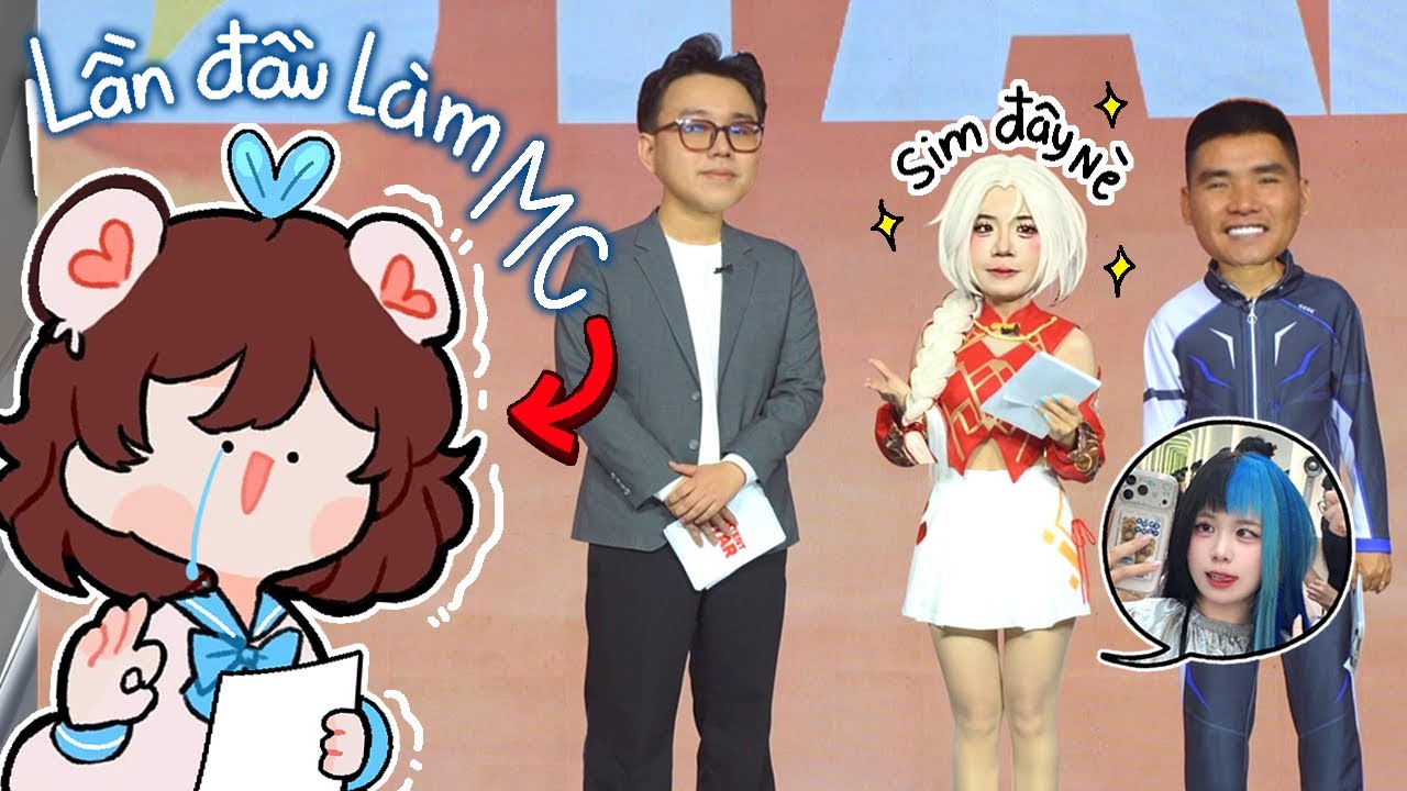 Simmy 3 Ngày Tập Làm MC Dẫn Chương Trình 😳