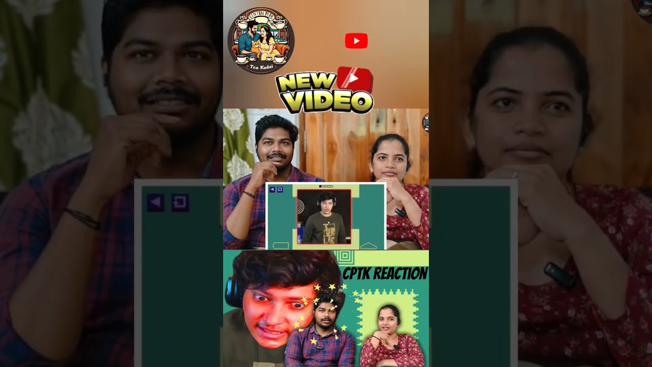 JK TRIGGERED by Level Devil game part 3 #jktamil #cptk #couplereacts #reactionvideo