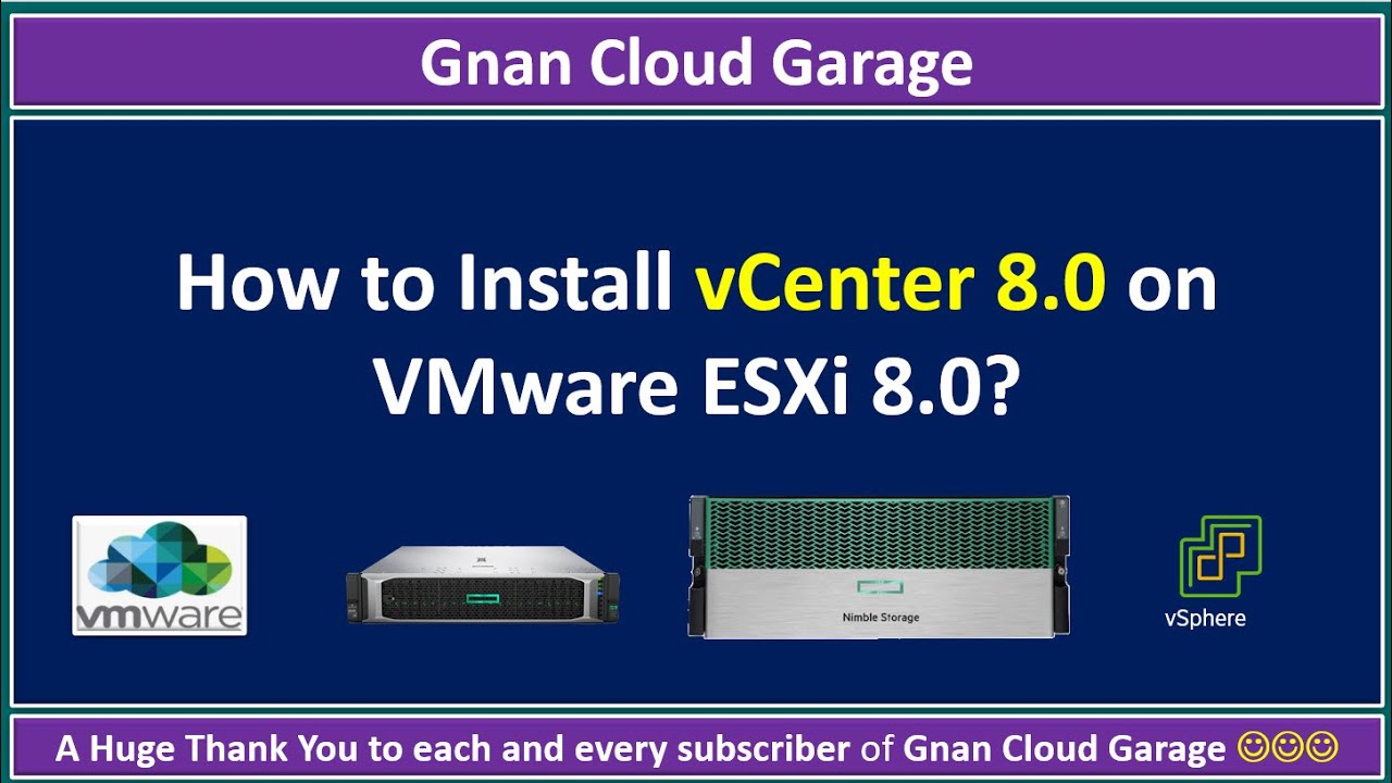 How to Install vCenter 8.0 on VMware ESXi 8.0?